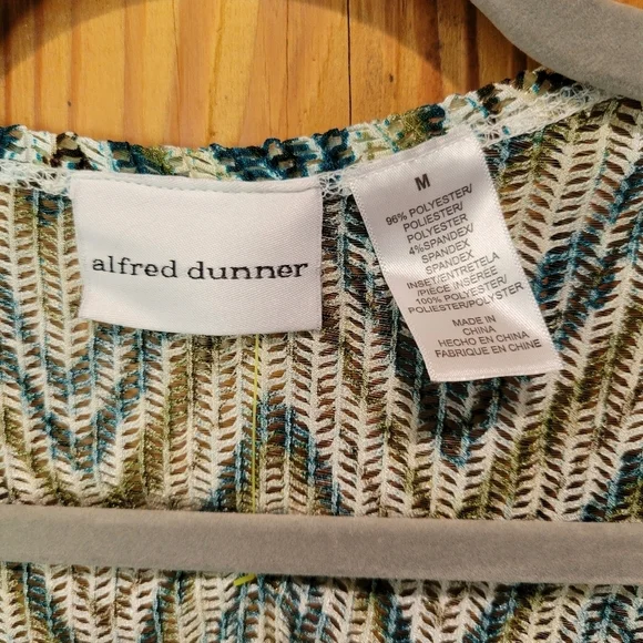 Alfred Dunner Chevron Cardigan - Picture 4 of 4